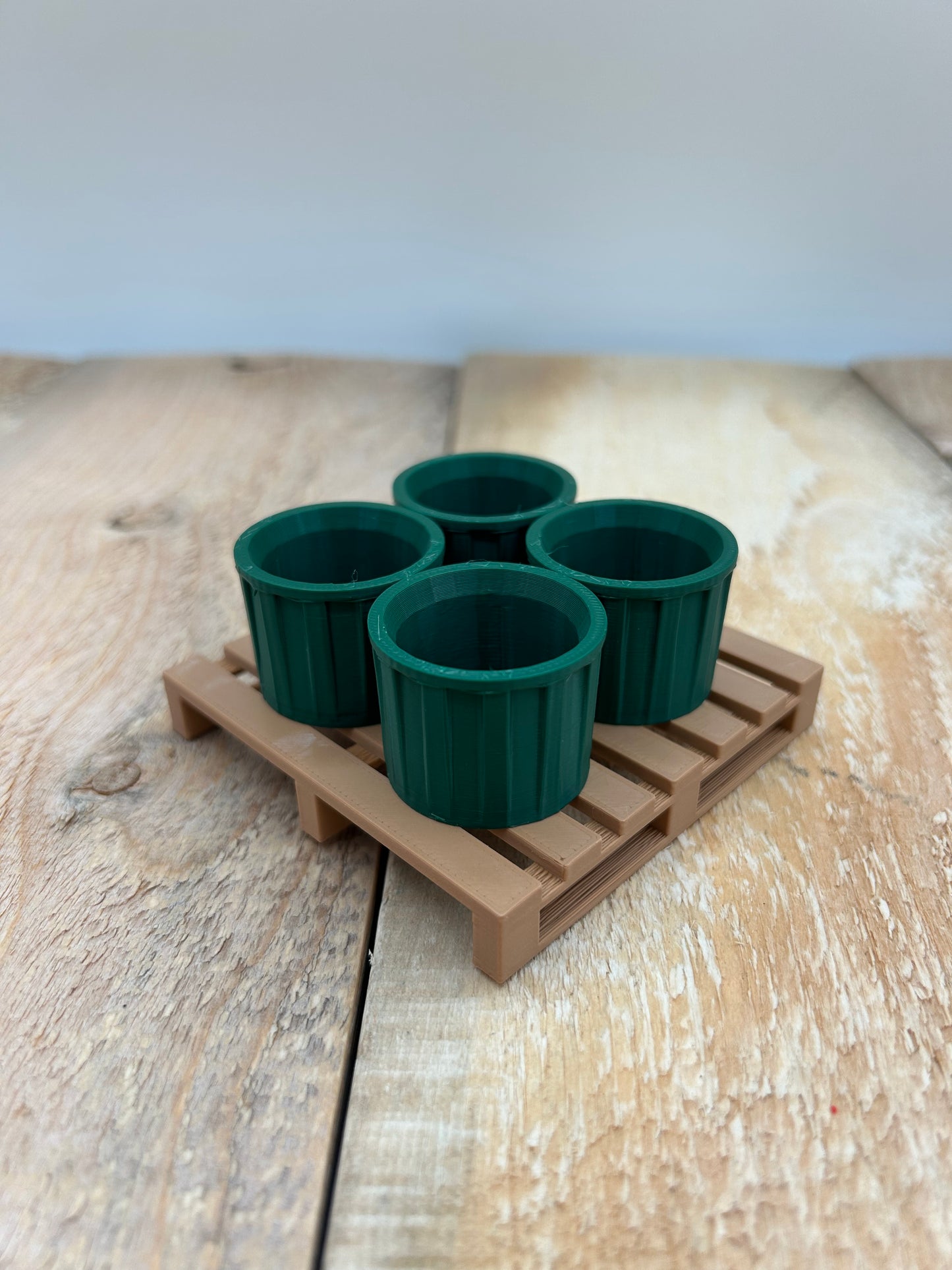 Mineral Tubs and Pallet